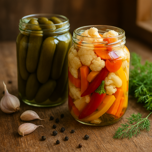خیارشور و ترشیجات